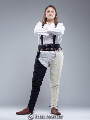 LONG PADDED CHAUSSES TWO COLORED IN STOCK  Beinlinge und Hosen