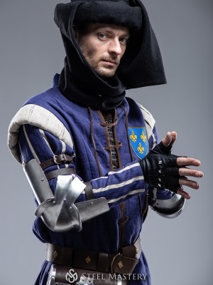 Vernon Roche's Plate Elbows (world of "The Witcher 3: Wild Hunt) Armure de plaques