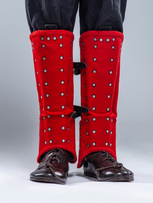 RED WOOLEN BRIGANDINE GREAVES S SIZE IN STOCK Ready to ship