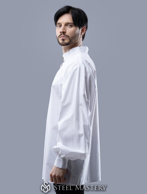 Linen shirt with bishop sleeves Chemises, tuniques, cottes