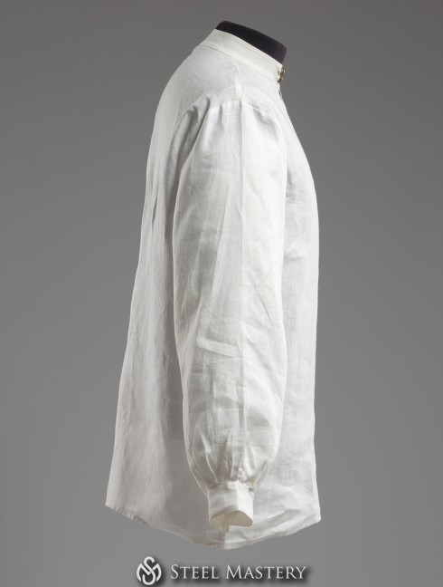 Linen shirt with bishop sleeves Chemises, tuniques, cottes