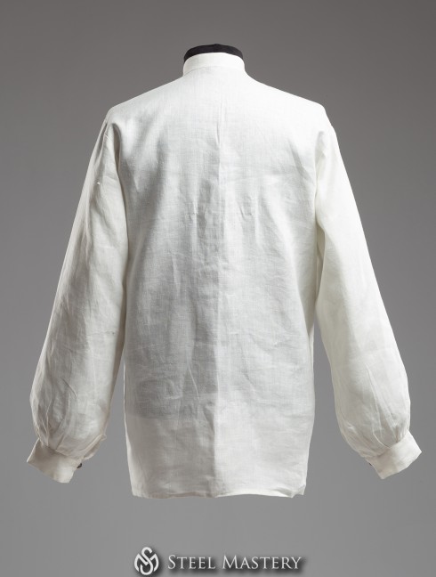 Linen shirt with bishop sleeves Casacca, tuniche e cotte