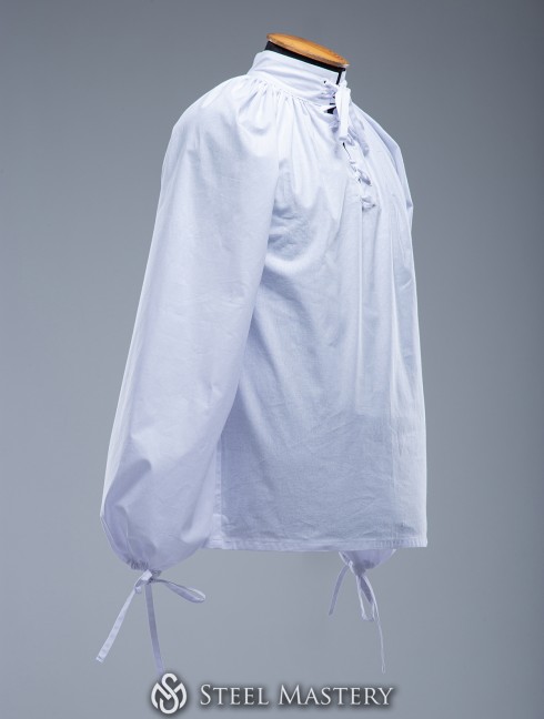 Cotton shirt with lacing M size  Alte Kategorien