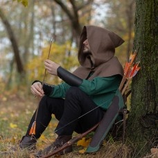 Forest Guardian's linen hood image-1