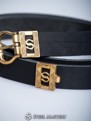 "S" Medieval belt