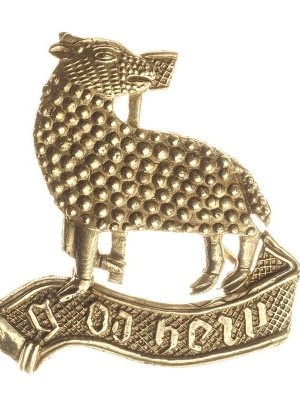 The Lamb of God badge 1 in stock  Prêt à expédier