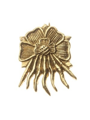 "Rose and Sun" medieval Yorkist badge 4 in stock