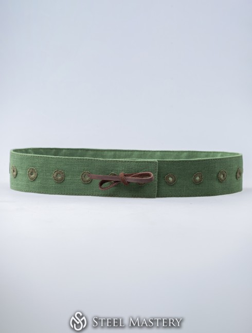 Medieval linen belt XIV-XV cent.  Belts