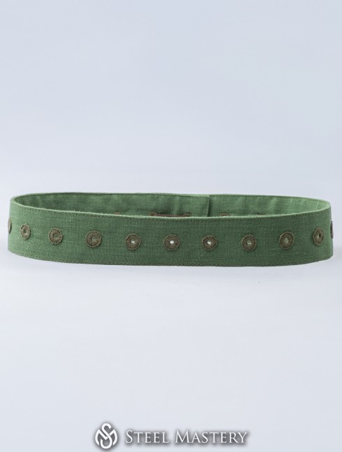 Medieval linen belt XIV-XV cent.  Gürtel