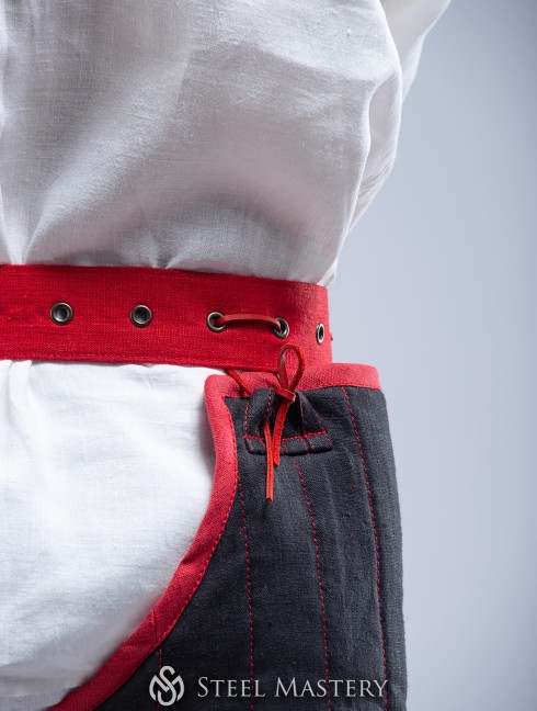 Medieval linen belt XIV-XV cent.  Belts