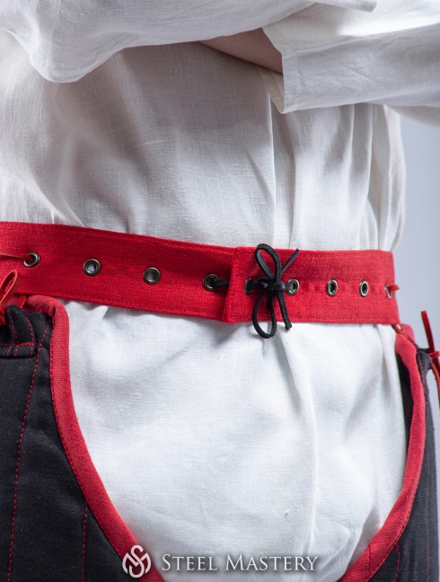 Medieval linen belt XIV-XV cent.  Belts