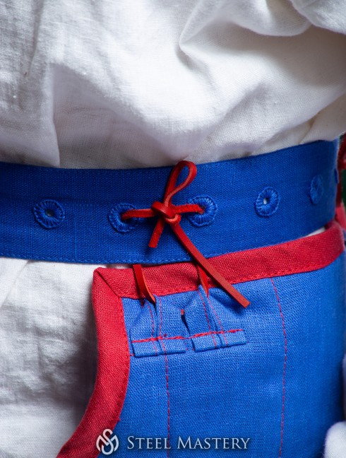 Medieval linen belt XIV-XV cent.  Belts