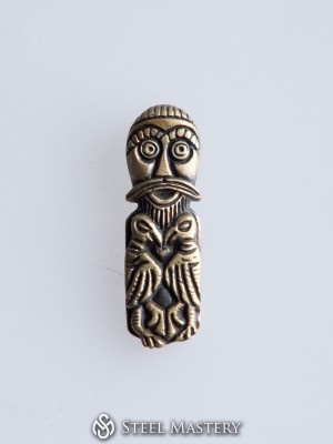Odin Viking amulet, IX - X centuries.