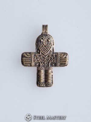 Crucifix from grave 660 at Birka