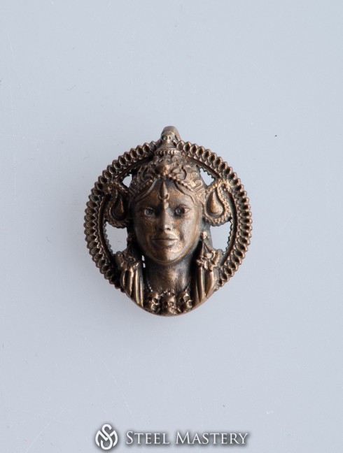 The Goddess Durga brass pendan Old categories