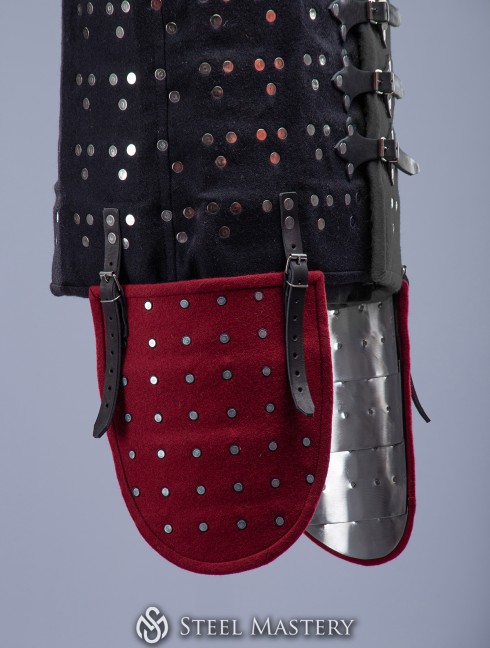 BRIGANDINE TASSETS (THIGH PROTECTION)  Brigantinenbeinschienen