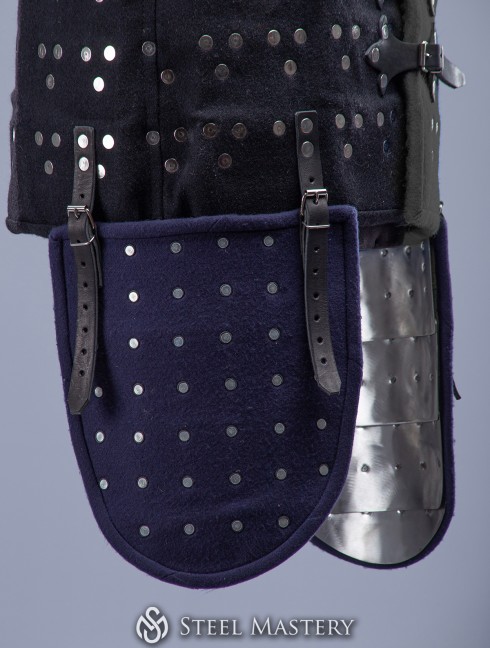 BRIGANDINE TASSETS (THIGH PROTECTION)  Brigantinenbeinschienen