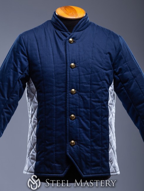 Cotton navy blue medieval Jacket XL size in stock  