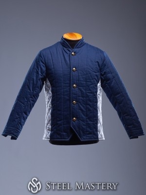 Cotton navy blue medieval Jacket XL size in stock  
