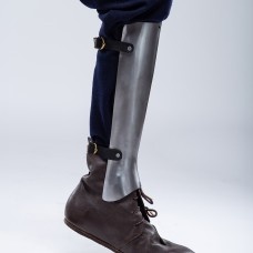 Hardened steel THREE QUARTERS GREAVES  image-1