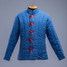 XL size royal blue gambeson  image-1