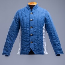 Light blue linen jacket M, L size  image-1