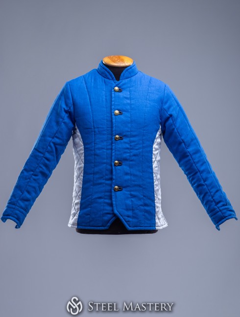 Royal blue jacket  Ready padded armour