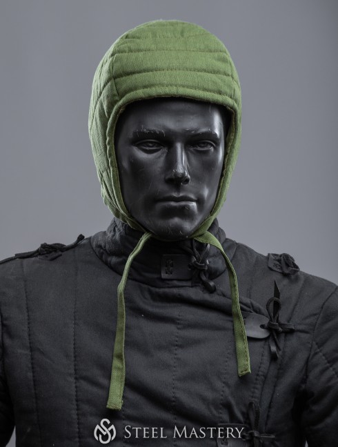 Padded linen cap for helmet  Ready padded armour