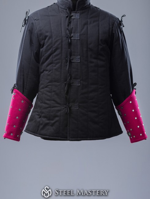 PINK WOOLEN MEDIEVAL BRACERS S SIZE IN STOCK  Pronte per essere spedite