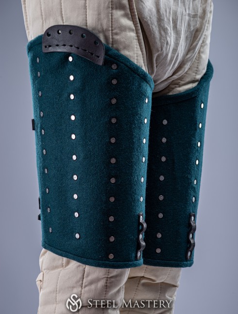 DARK GREEN WOOLEN THIGH PROTECTION XL SIZE IN STOCK  Listo para enviar