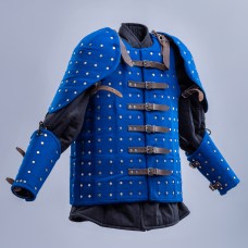 ROYAL BLUE SHADIVERSITY BRIGANDINE ARMOR SET 2XL SIZE IN STOCK image-1