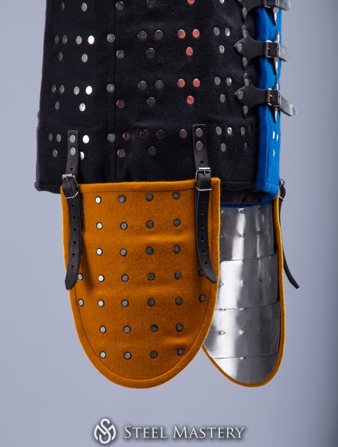 BRIGANDINE TASSETS (THIGH PROTECTION) IN STOCK BL Prêt à expédier