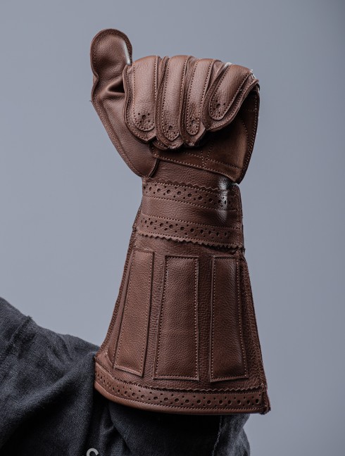 "Vanguard" Leather gloves  Plattenrüstungen
