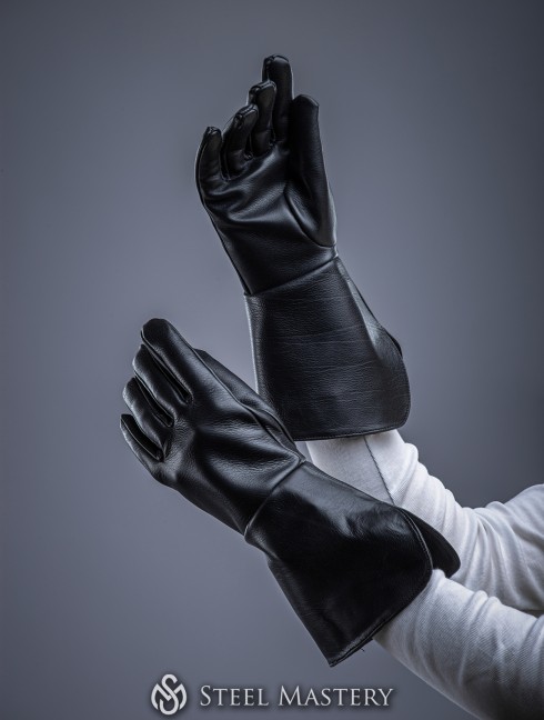 "SHADOW" leather gloves  Old categories