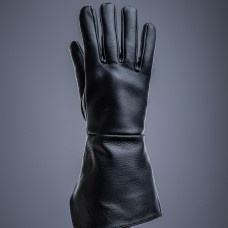 "SHADOW" leather gloves  image-1