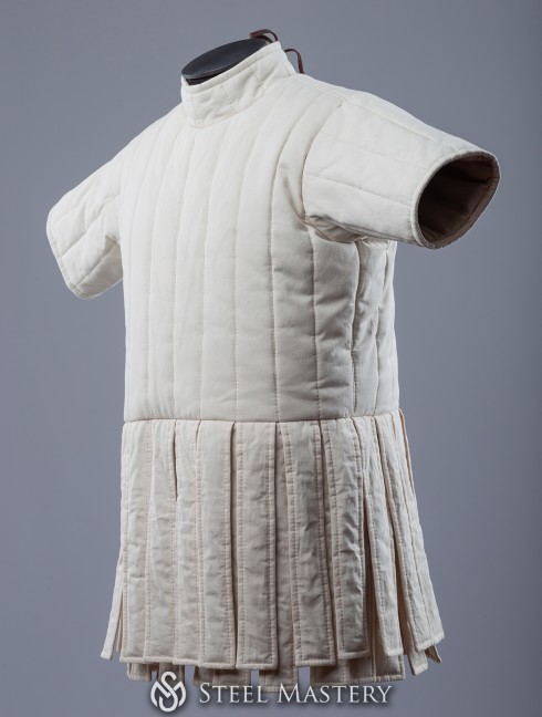 Roman Subarmalis with Pteruges IV- VII century  Gambesón.