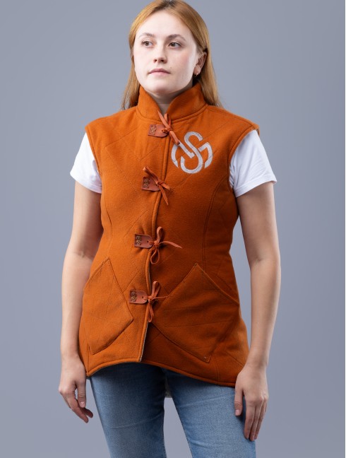 Sleeveless vest in medieval style  New categories