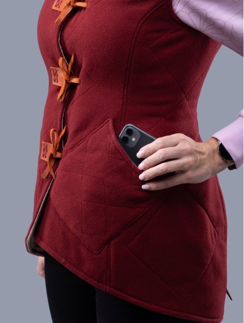 Sleeveless vest in medieval style  New categories