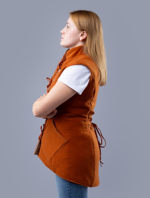 Sleeveless vest in medieval style  New categories