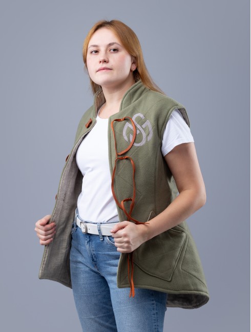 Sleeveless vest in medieval style  New categories