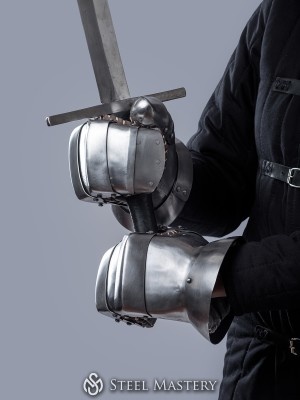 Gantelets trempés Buhurt