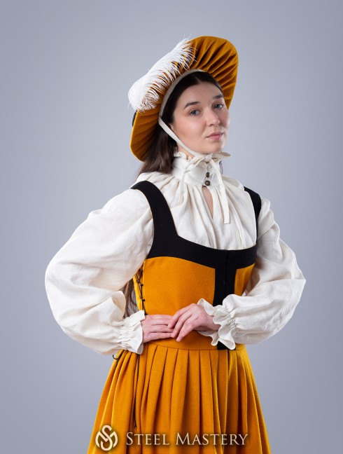 Landsknecht lady hat Kopfbedeckungen