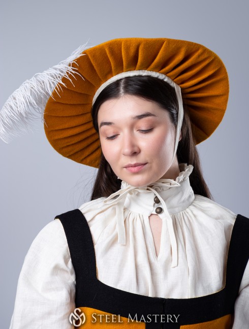 Landsknecht lady hat Kopfbedeckungen