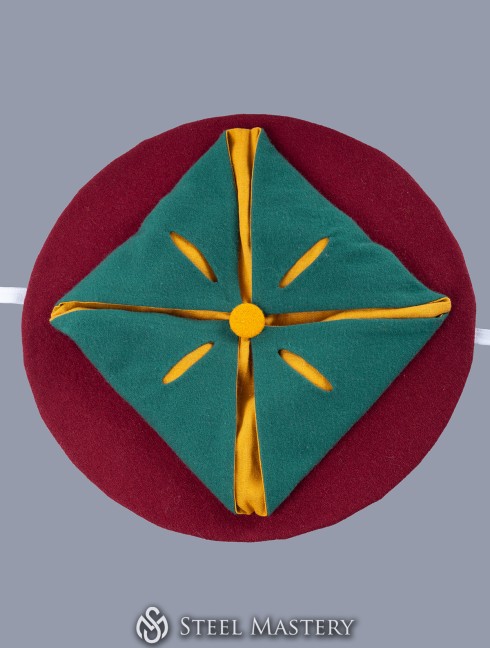 Landsknecht lady hat Kopfbedeckungen