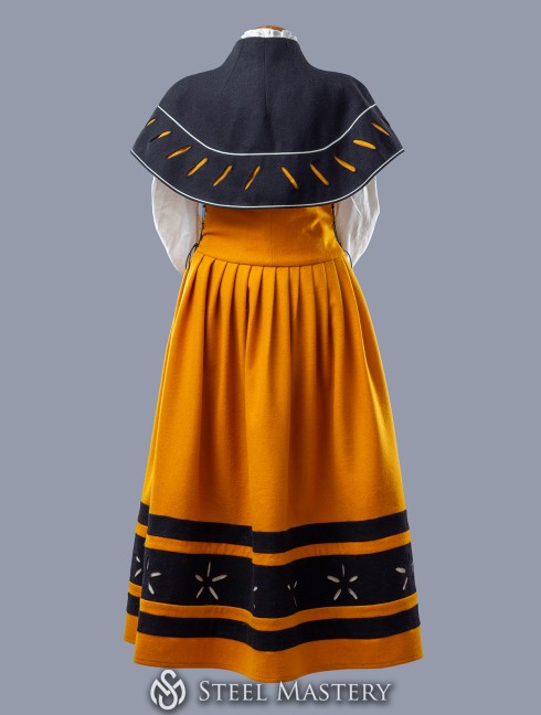 Landsknecht pelerine with cuts Old categories