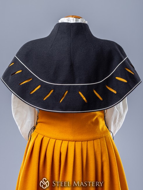 Landsknecht pelerine with cuts Old categories
