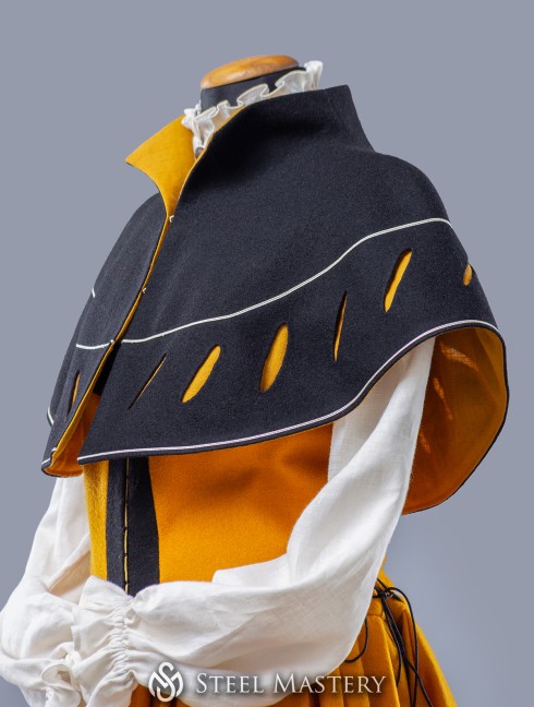 Landsknecht pelerine with cuts Alte Kategorien
