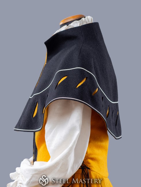 Landsknecht pelerine with cuts Old categories