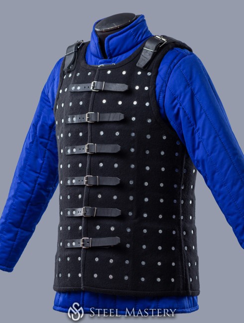 Chalkins brigandine in stock, black wool Vecchie categorie