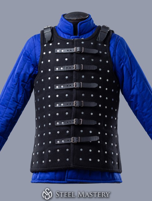 Chalkins brigandine in stock, black wool Old categories